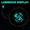Digital Watch Womens Outdoor Sport with Alarm/Calendar/Stopwatch/Chronograph/Back Light, Gifts for Women