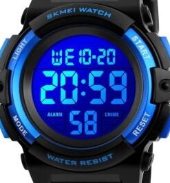 Digital Watch Outdoor Sports 50M Waterproof  Watches Alarm Clock