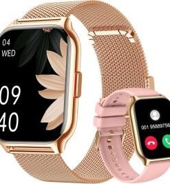 Smart Watch 2.0″ Fitness Tracker Watch with Heart Rate/Blood Pressure/Blood Oxygen Monitor